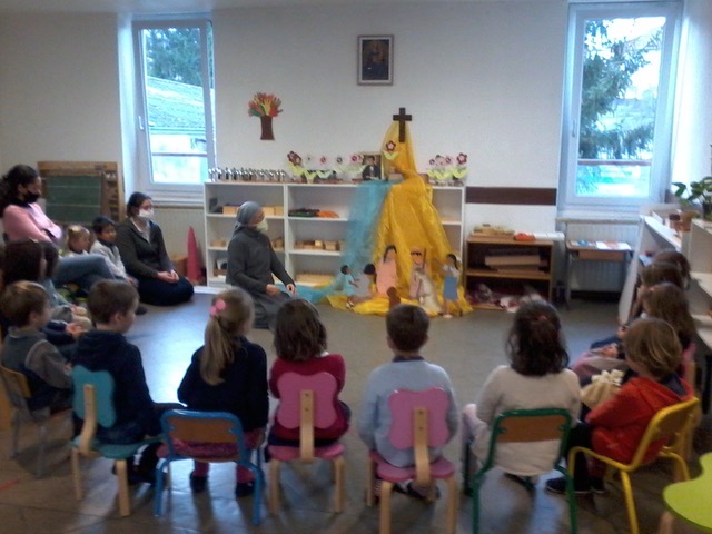 Visite des Soeurs de St Jean
